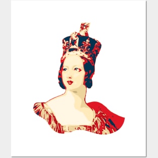 Queen Victoria Pop Art Posters and Art